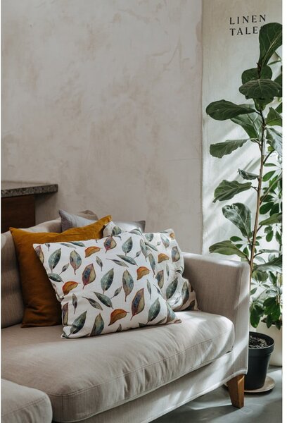 Lněný povlak na polštář 50x50 cm Golden Fall – Linen Tales