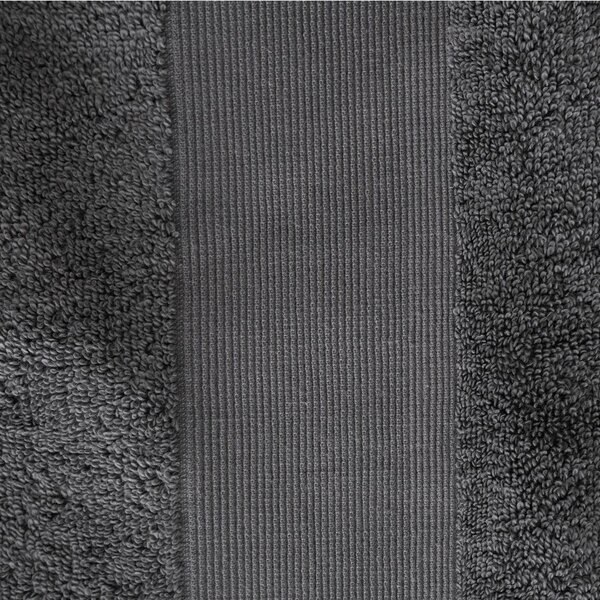 Tmavě šedý froté bavlněný ručník 50x85 cm Anti-Bacterial – Catherine Lansfield