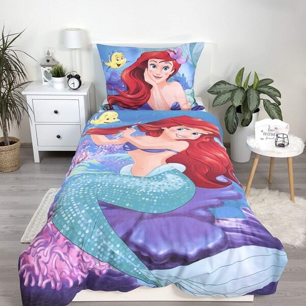 Dadka Vracov Jerry Fabrics Ariel 03 dětské bavlněné povlečení Rozměr: 1x 70 x 90 a 1x 140 x 200 cm