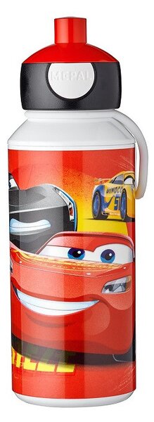 Dětská láhev na vodu s pítkem Campus, 400ml, Mepal, auta 2
