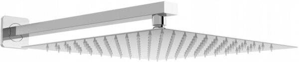Mexen Slim sprchová hlavice 30 x 30 cm s ramennou sprchou, chrom - 79130112-00