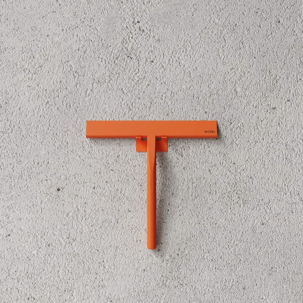Nichba Koupelnová stěrka Shower Wiper, orange