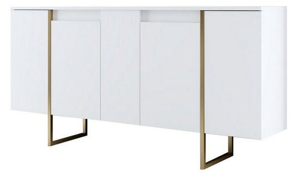 Skříňka Luxe White and Gold