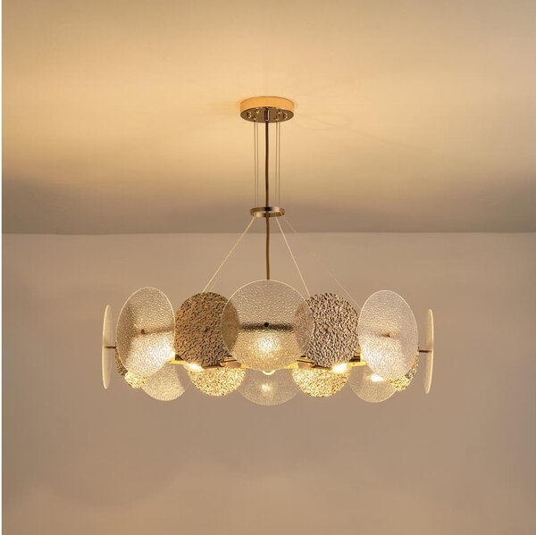 Lustr na lanku GLOW 8xE14/40W/230V