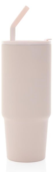 Velký nerezový termohrnek Embrace, 900ml, XD Design, růžový