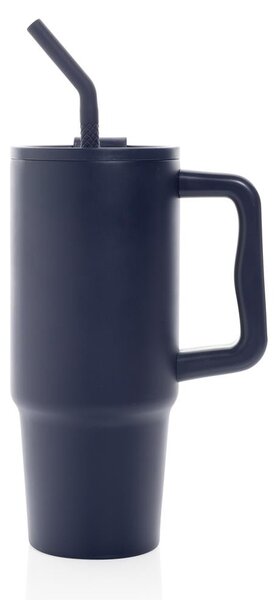 Velký nerezový termohrnek Embrace, 900ml, XD Design, modrý