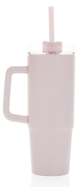 Velký cestovní hrnek Tana, 900ml, XD Design, růžový
