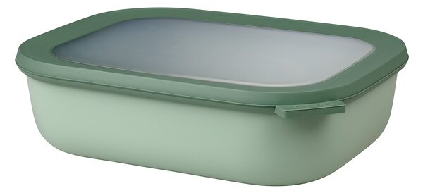Set misek Rectangular, 500+1000+2000ml, Mepal, světle zelený