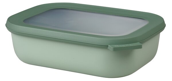 Set misek Rectangular, 500+1000+2000ml, Mepal, světle zelený