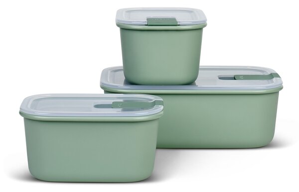 Set misek EasyClip, 450+450+1000ml, Mepal, světle zelený