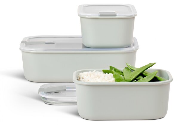 Set misek EasyClip, 450+450+1000ml, Mepal, bílý