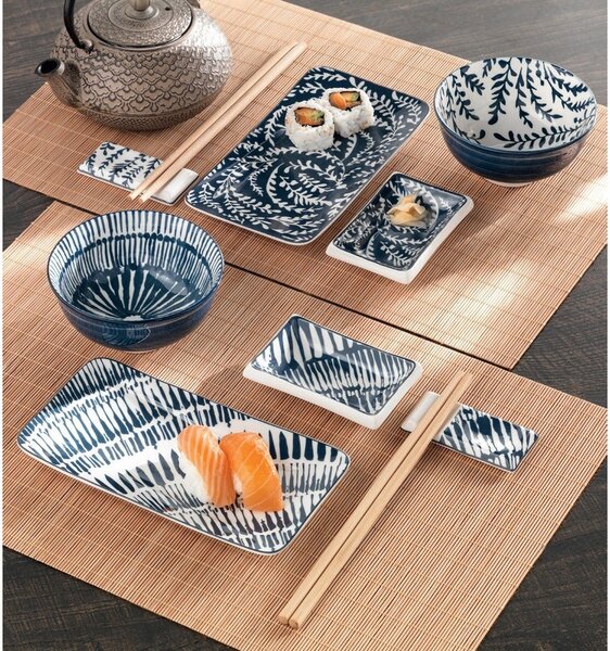 Porcelánová sada na sushi 12 ks – Brandani