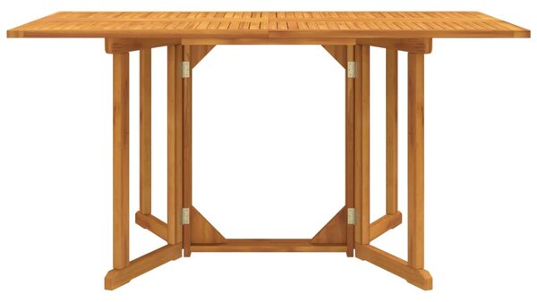 Skládací zahradní stůl Butterfly 150 x 90 x 75 cm masivní teak