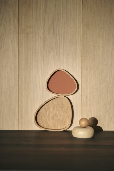 LIND DNA Podložka Curve Glass - Corduroy Rust LND235