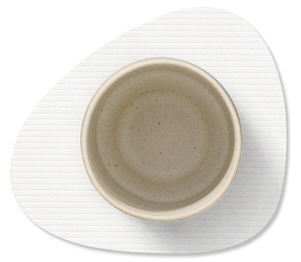 LIND DNA Podložka Curve Glass - Corduroy Pure White LND237
