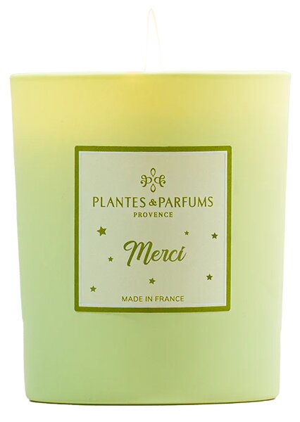Plantes et Parfums de Provence Merci Vonná svíčka, 180 g