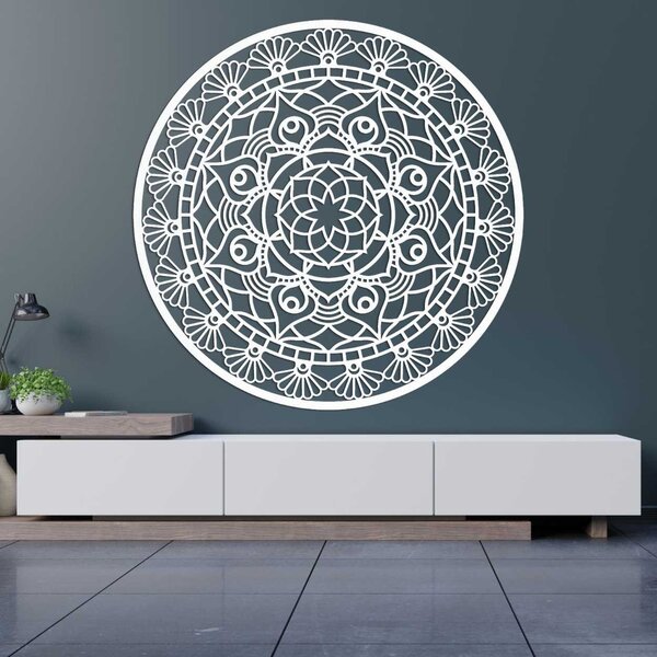 SENTOP | Dřevěná mandala na zeď – Symbol harmonie a pozitivní energie I SENTOP PR0176