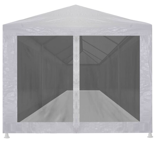 Party stan s 10 bočními stěnami ze síťoviny 12 x 3 m
