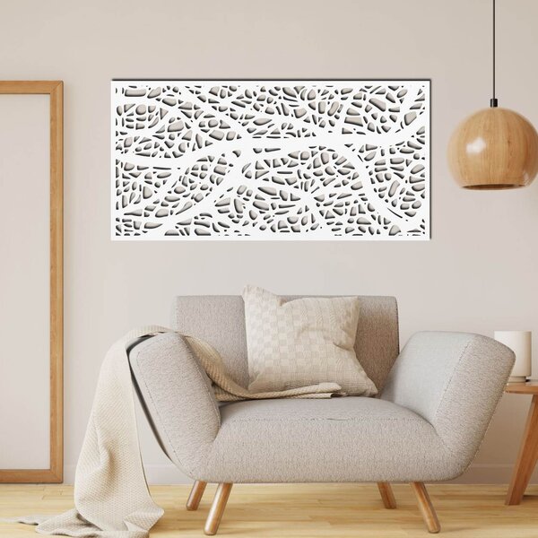 Dřevěný obraz z překližky strom s větvemi - STYLO: Překližka Topol - Honey 3071 80 x 40 cm 3784-107739 PR0193