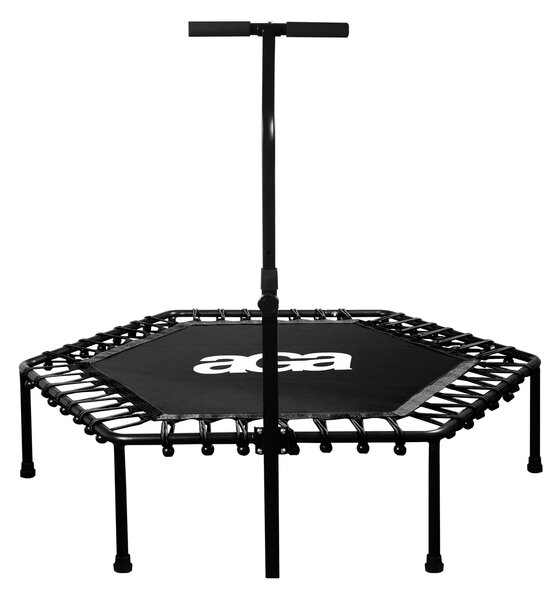 Aga FITNESS Trampolína 130 cm Black + madlo