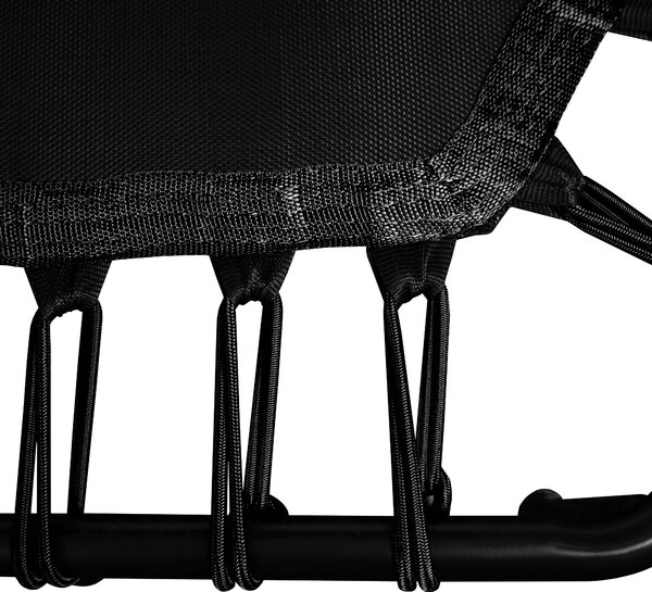Aga FITNESS Trampolína 130 cm Black + madlo