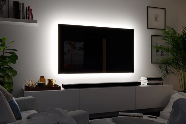 P 78875 MaxLED 250 LED Strip TV Comfort základní sada 55 palců 3,6m 20,5W 277lm/m 30LEDs/m RGBW+ 24VA - PAULMANN