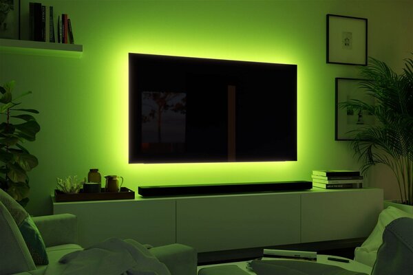 P 78875 MaxLED 250 LED Strip TV Comfort základní sada 55 palců 3,6m 20,5W 277lm/m 30LEDs/m RGBW+ 24VA - PAULMANN