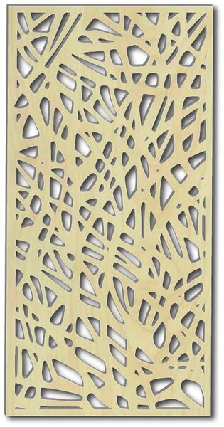 Dřevěný obraz na zeď z překližky - EMU: Přírodní překližka - Topol přírodní 30 x 15 cm 3788-37948 PR0189 HEU+