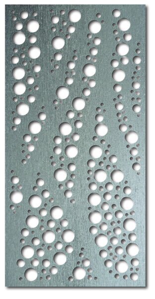 Obraz na zeď z dřevěné překližky - KRUHY: Přírodní překližka - Topol přírodní 30 x 15 cm 3794-38146 PR0185 HEU+