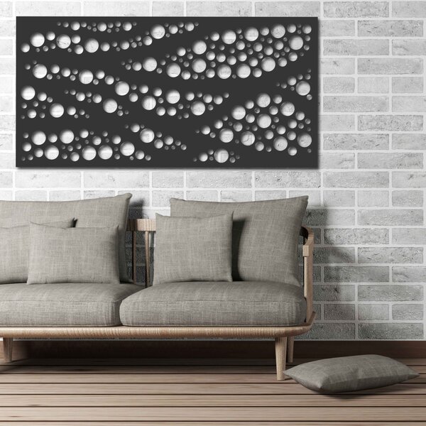 Obraz na zeď z dřevěné překližky - KRUHY: Přírodní překližka - Topol přírodní 30 x 15 cm 3794-38146 PR0185 HEU+