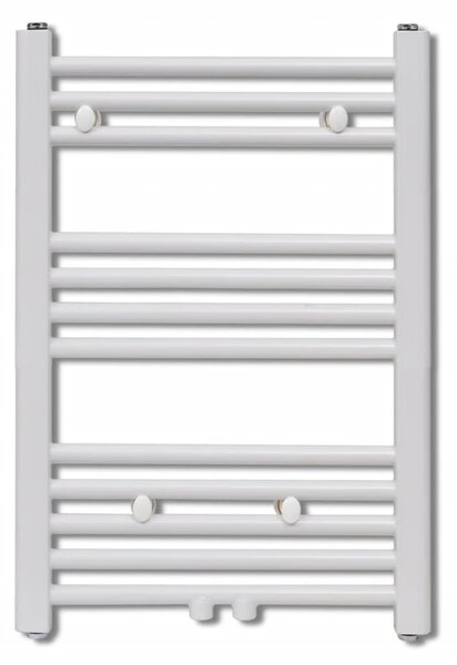 Žebříkový radiátor na ručníky rovný ústřední topení 500 x 764 mm