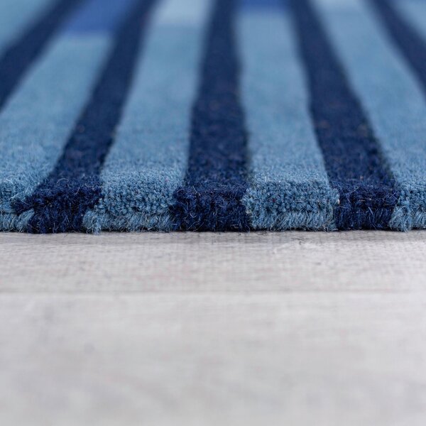 VLNĚNÝ KOBEREC, 120/180 cm tmavě modrá Flair Rugs - Online Only koberce & rohožky, Online Only