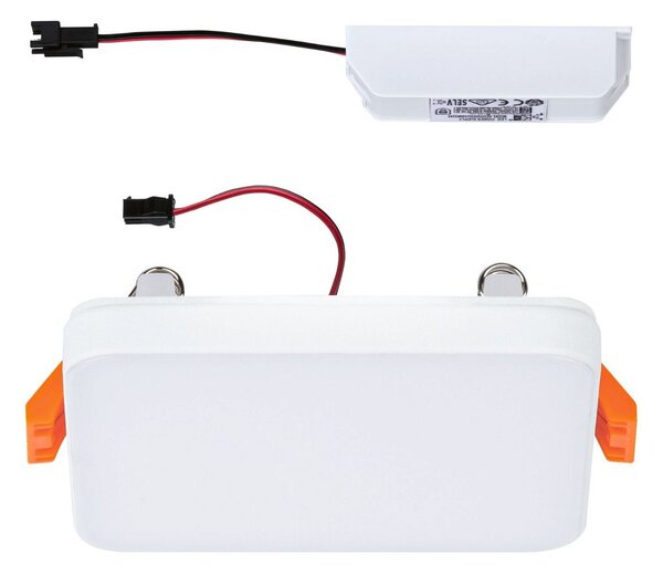 P 79935 VariFit LED vestavné svítidlo Veluna Edge IP44 hranaté 90x90mm 4000K bílá - PAULMANN