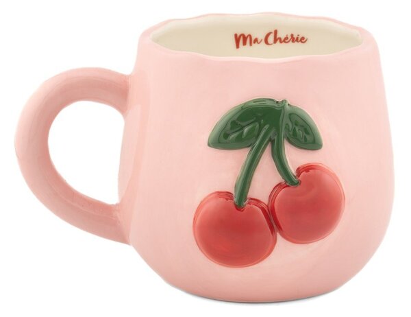 Světle růžový hrnek Cherry – Sass & Belle