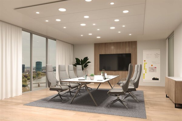 P 79946 VariFit LED vestavné svítidlo Veluna Edge IP44 kruhové 200mm 3000K bílá stmívatelné - PAULMANN