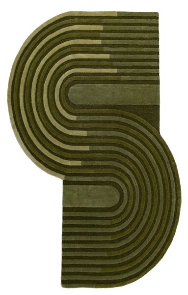 VLNĚNÝ KOBEREC, 120/180 cm zelená Flair Rugs - Online Only koberce & rohožky, Online Only