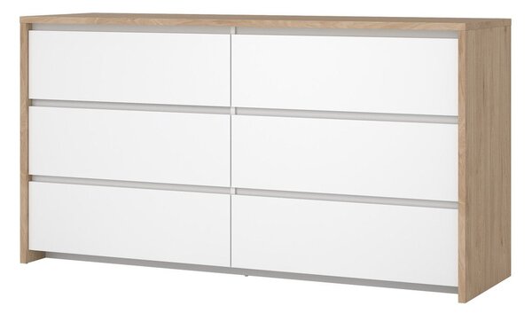 Bílá komoda 157x84x48 cm Next – Tvilum