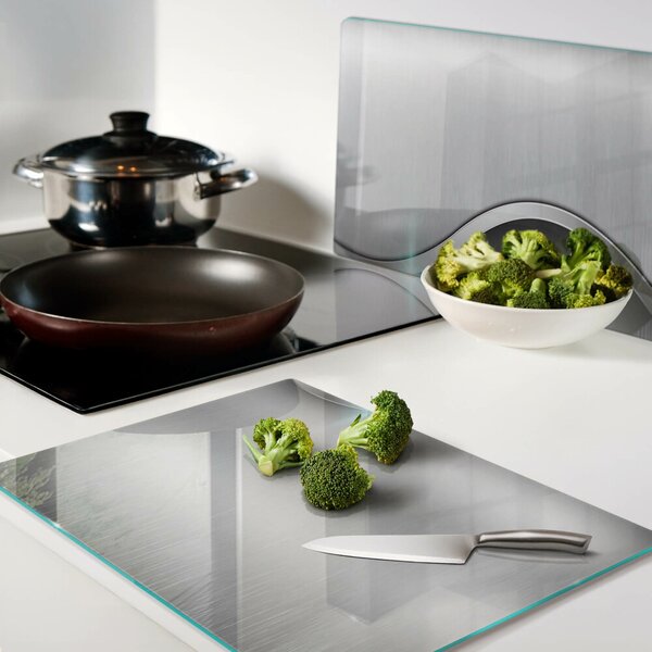 Skleněná krájecí deska Moderní design s vlnou ddk-nr-wm-00009123
