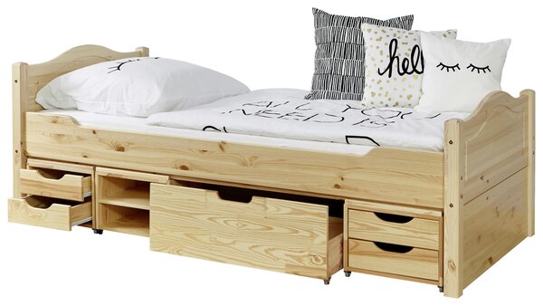 POSTEL S ÚLOŽNÝM PROSTOREM 90/200 cm, MID.YOU - Dětské pokoje sestavy, Online Only