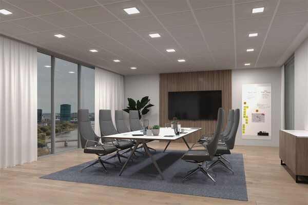 P 79959 VariFit LED vestavné svítidlo Veluna Edge IP44 hranaté 200x200mm měnitelná bílá bílá stmívatelné - PAULMANN