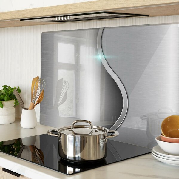 Skleněná krájecí deska Moderní design s vlnou ddk-nr-wm-00009123