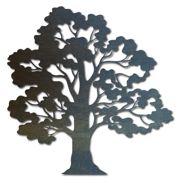 Moderní obraz na stěnu strom bonsai dřevěné překližky topol ERGLIN: Přírodní překližka - Topol přírodní Rozměr 30 x 30 cm 3817-39469 PR0215 HEU+