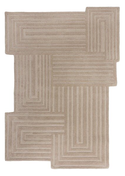 VLNĚNÝ KOBEREC, 120/170 cm přírodní barvy Flair Rugs - Online Only koberce & rohožky, Online Only