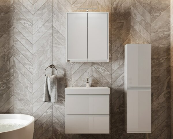 Lavedo Savona 60 zrcadlová skříňka do koupelny s LED osvětlením