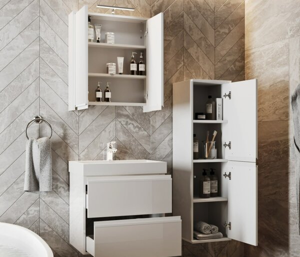 Lavedo Savona 60 zrcadlová skříňka do koupelny s LED osvětlením