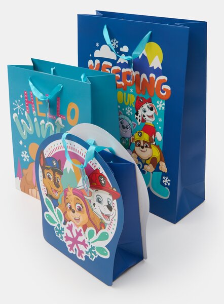 Sinsay - Vánoční dárkové tašky PAW Patrol 3 ks - vícebarevná