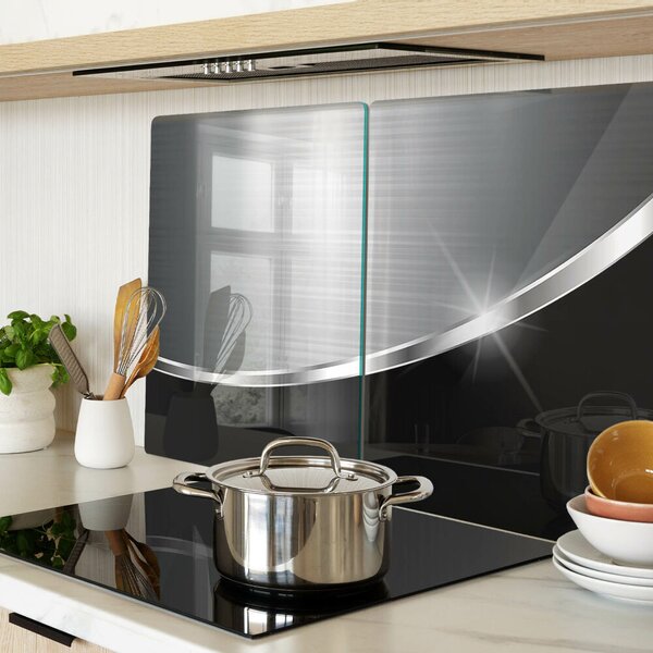 Krájecí prkénko skleněné Metalický lesk s odlesky ddk-nr-wm-00009125