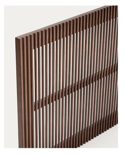 Čelo postele z jasanového dřeva v tmavě přírodní barvě 195x70 cm Beyla – Kave Home