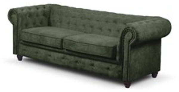 Pohovka Infinity Chesterfield III Černá