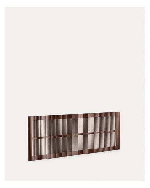 Čelo postele z jasanového dřeva v tmavě přírodní barvě 195x70 cm Beyla – Kave Home